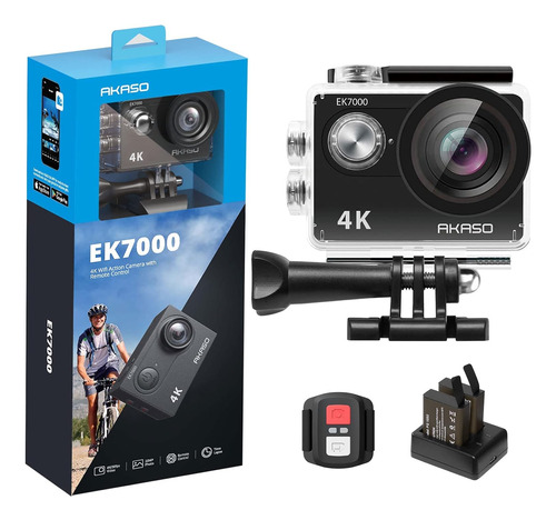 Videocámara Sumergible Dv Con Wifi A Ek7000 4k Action Camera