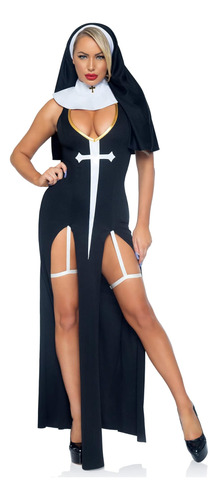 Leg Avenue Pc Sultry Sinner, Incluye Vestido De Liga Con Abe