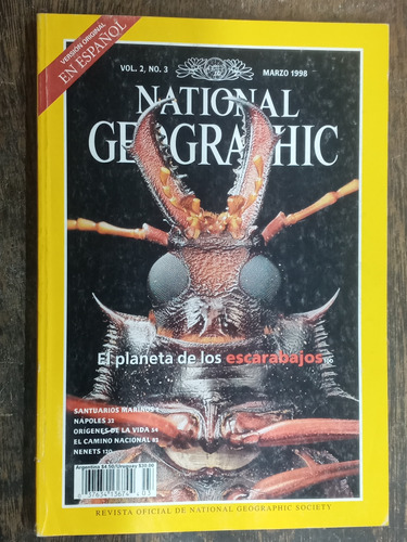 National Geographic Nº 3 * Escarabajos * Marzo 1998 *