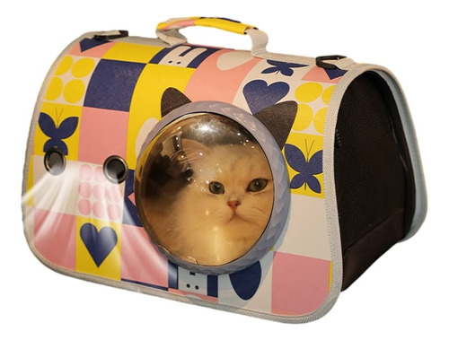 Bolso Transportador Gatos Mascotas Capsula Intercambiable