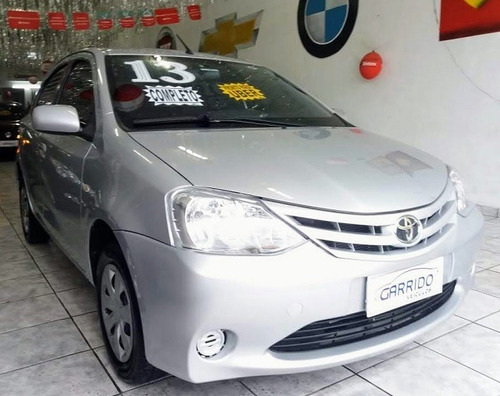 Toyota Etios Xs 1.3 Flex Prata Completo 2013