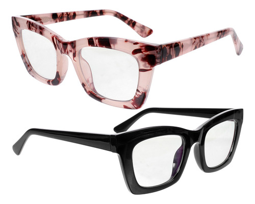 Gafas Ópticas Retro, 2 Unidades, Gafas Decorativas Para Homb