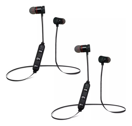Auriculares Magnéticos Con Bluetooth Con Imán En Caja