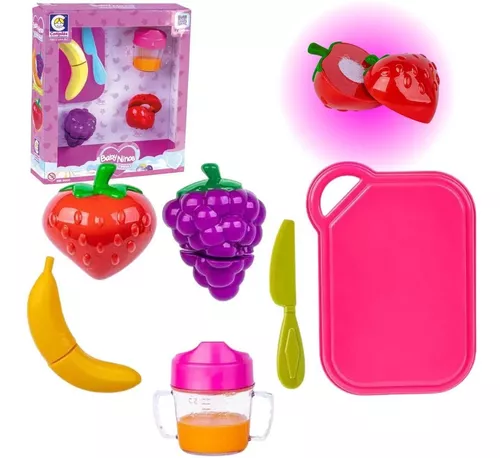 Frutas De Brinquedos Com Velcro Jogos