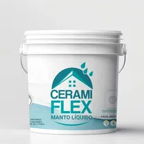 Comprar Pintura Impermeabilizante Ceramiflex Verde Cuñete 5gal