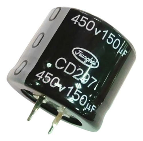 150uf 450v Audio Aluminio Casquillo Electrolítico 105'c