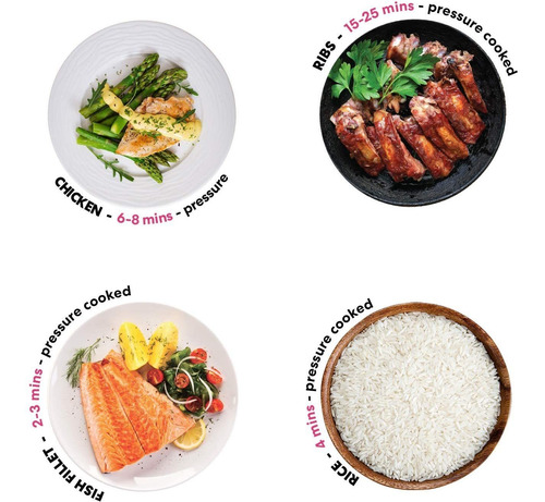 Imagen 5 de 6 de Olla A Presion Programable Instant Pot Ip-lux60?6 En 1, Marc