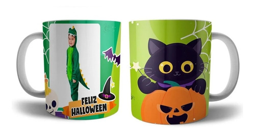 Vasos Tazas Pocillos Halloween Regalos Detalles