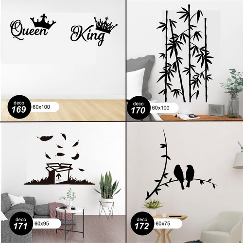 Vinilos Decorativos De Pared - Modelos Varios