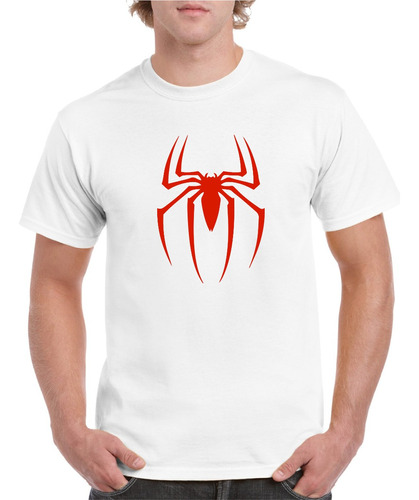 Polera Hombre Estampado Spider-man