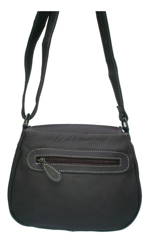 Imagen 2 de 5 de Bolsa N°21 Kuerissimo De Piel Con Asa Larga