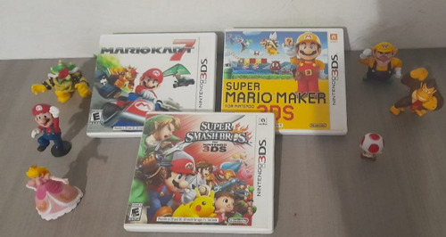 Lote De Juegos Mario Bros Nintendo 3ds