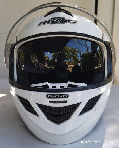  Casco Moto Nenki Nk 822 - Xxl