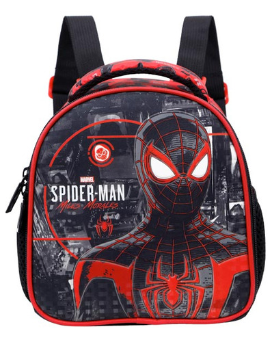 Lancheira Térmica Spider Homem Aranha Preta Xeryus 11694