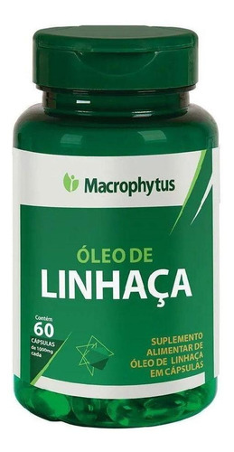 Óleo De Linhaca Softgel 1000mg 2x60 Cápsulas