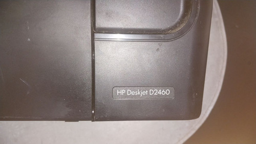 Impressora Hp Deskjet D 2460 Não Funciona Usada Com Fonte Preto (Usado)