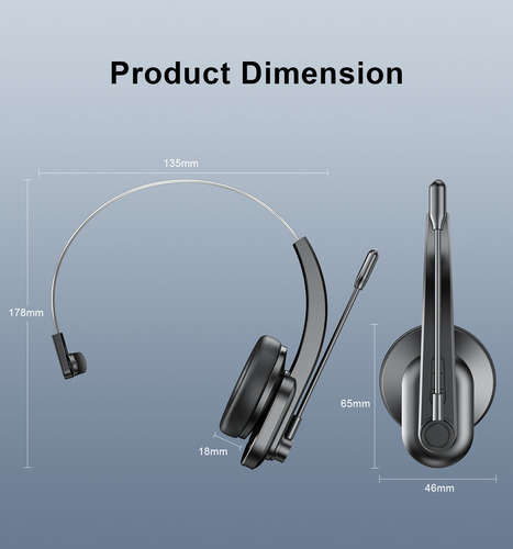 Auriculares Inalámbricos Con Micrófono / Base De Carga
