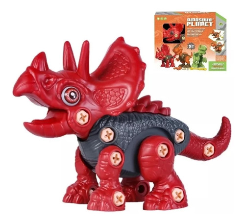 Dinosaurio Triceratops Armable Didáctico Educativo Juguete