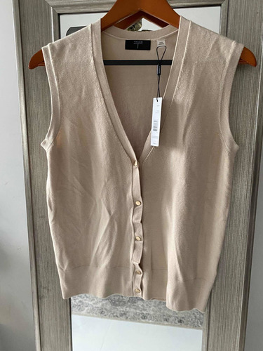 Chaleco Beige Tahari