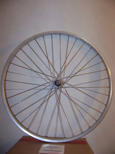 Rueda Delantera De Bicicleta Rod.24 En Aluminio. Nueva