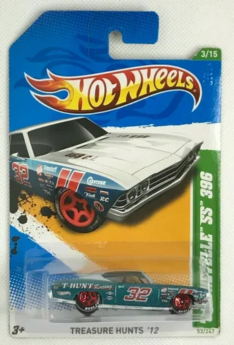 Hot wheels 69 chevelle ss cheap 396 treasure hunt