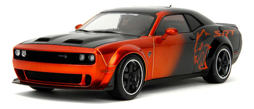 Dodge Challenger Srt Hellcat 2015 Redeye Widebody Jada 1/18 Negro/cobre