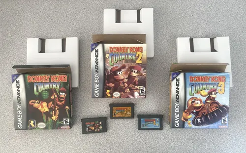 comprar Trilogia Donkey Kong Country Gba Originales (en Caja Custom)
