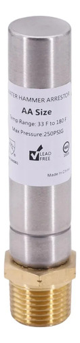 Supresor De Golpes De Ariete, Rosca Npt De 1/2 Para