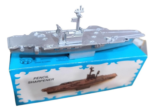 Sacapuntas Die-cast Coleccionable Portaaviones 206 Gris