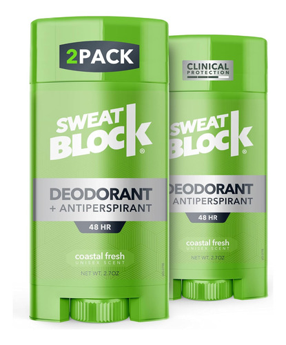 Paquete Desodorante  Sweatblock Costero - g a $873