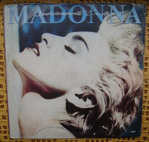 Solo Tapa De Madonna Verdaderamente Triste - Tapa Sin Disco