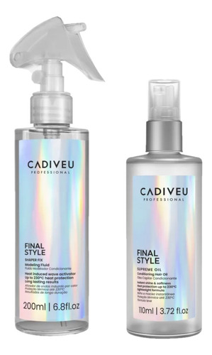 Kit Shaper Fix Fluido 200ml + Supreme Oil 110ml