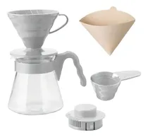 Comprar Kit Dripper V60 Hario Cafetera Hario V60 Color Gris