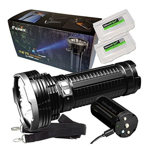 Linternas Ledes Reflector De Edisonbright Cr123a Fenix Tk75 