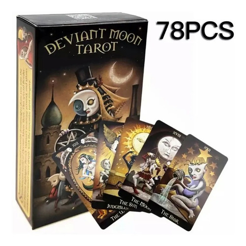 Tarot Deviant Moon O Del La Luna+ Bolso + Pdf + Envio Gratis