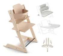 Comprar Paquete Stokke Tripp Trapp Babyset Cojin Tray Arnes Natural