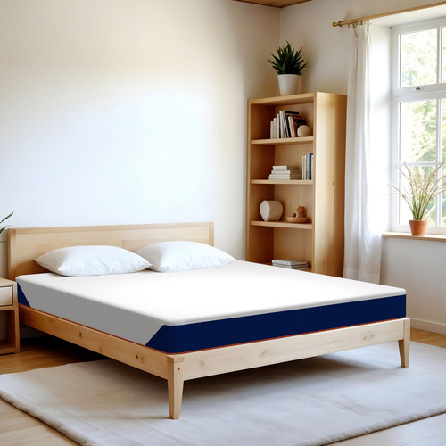 Colchon King Size Basic Recovery Memory Foam Drjoohn 18 Cm Blanco
