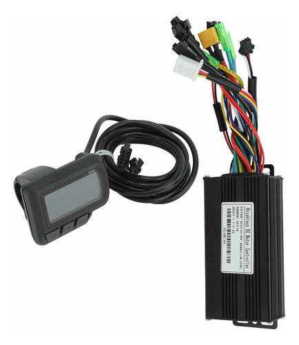 Kit De Controlador De Bicicleta Eléctrica Lcd Con Piezas De