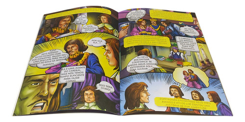 GIBI Clássicos: Três Mosqueteiros, Os, de Brijbasi Art Press Ltd. Editorial Brasileitura em português, 2019