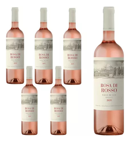 Vino Bira Wines Rosado Rosa Di Rosso 750cc Valle Uco Caja X6