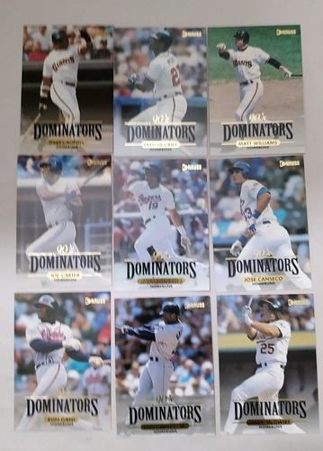 Barajitas De Coleccion Baseball Dominators Diamonds Kings 94