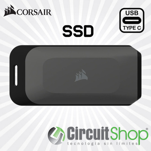 Disco Sólido Externo Ssd Usb-c 1tb Corsair Ex100u Circuit S.