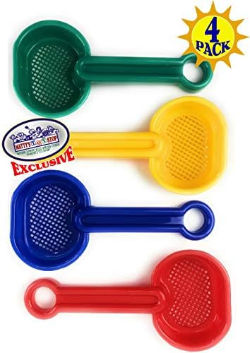 Mattys Toy Stop 7.5 Palas De Plástico Para Tamizar Arena Par