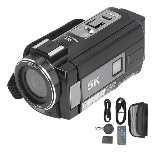 Cámara De Vídeo, Videocámara, 56 Mp, 5 K, Dv800, Zoom Digita