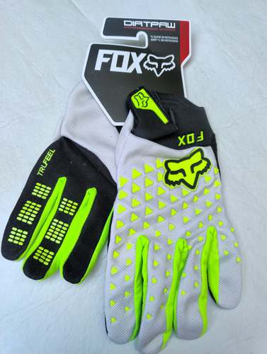 Guantes Moto Cross Fox Azul L