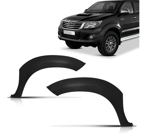 Par Acabamento Paralama Dianteiro Hilux 2015 2014 2013 2012