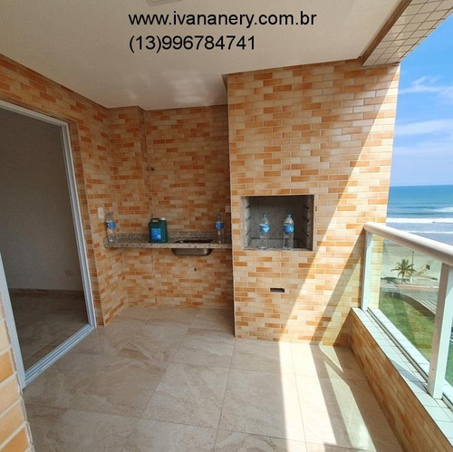 Apartamento Novo, 2 Quartos, Vista Para O Mar - Mongaguá - Ap00100 - 69331223