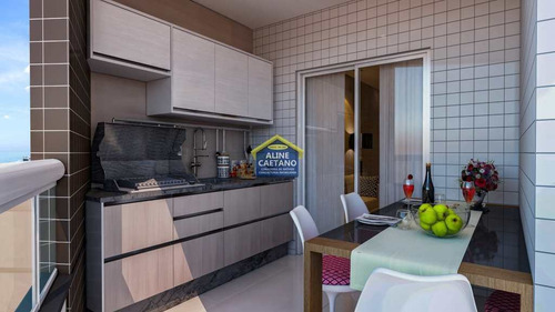 Imagem 11 de 17 de Prédio Frente Mar!! 1 Dorm, Real, Entrada R$ 50 Mil - Vftt3584