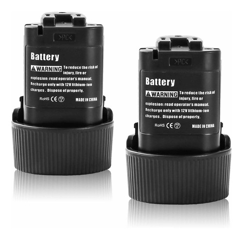 2 Paquetes De 3.0ah Bl1013 De Repuesto Para Makita 10.8v-12v