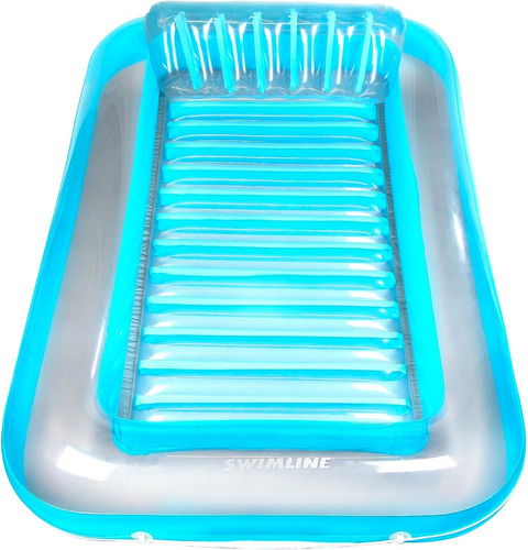 Camastro Inflable Flotante Para Alberca Swimline  Suntan Tub